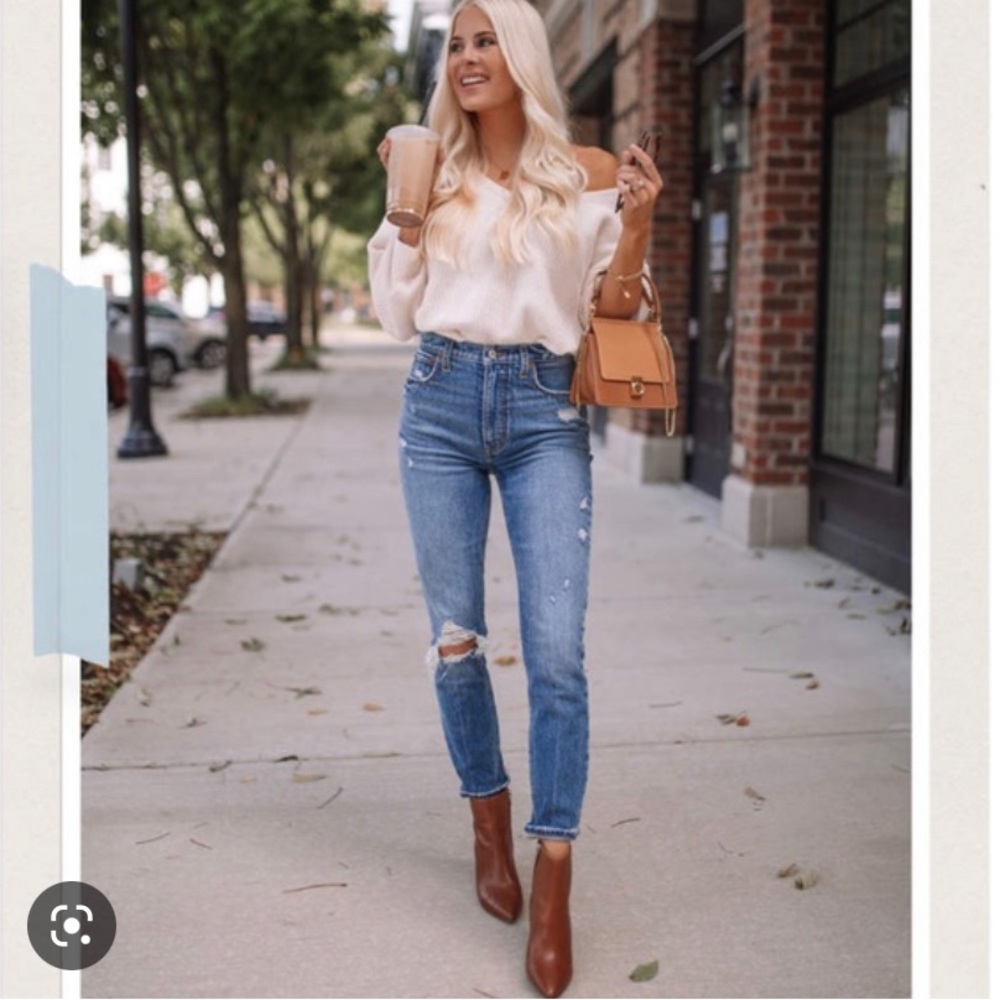 Abercrombie & Fitch Blue High Rise Jeans